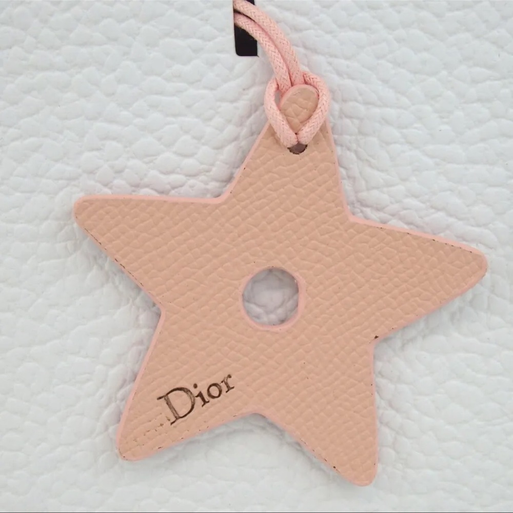AUTH Christian Dior Heart Star Bee 3 Piece Set ornament keychain bag cha… - Picture 4 of 6